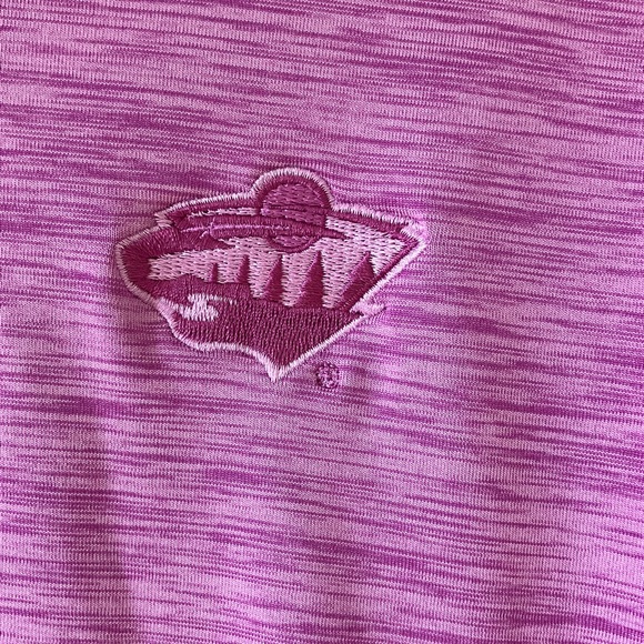 MN Wild Women's Purple Full-Zip Jacket - Picture 2 of 5